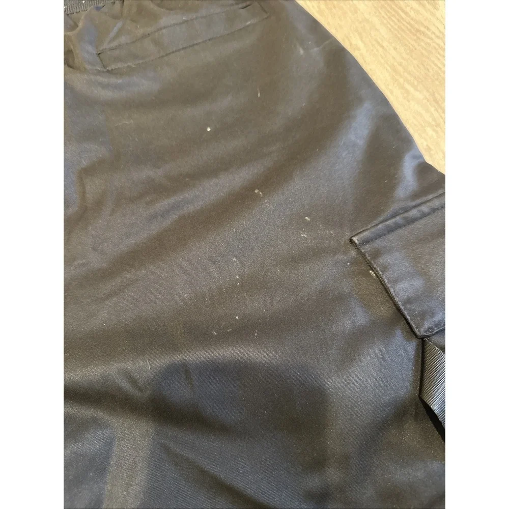 Aelfric Eden Mens Black Land Combat Cargo Jogger Pants Tactical Streetwear Sz XL